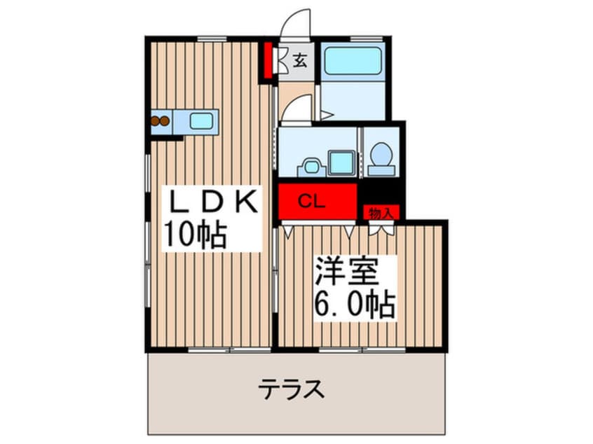 間取図 グラマシー中山