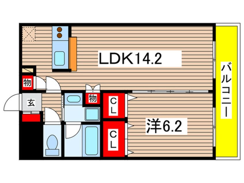 間取図 メゾン・リュミエ－ル