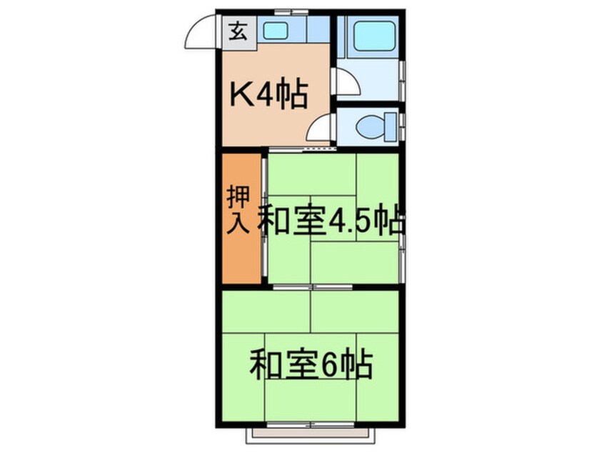 間取図 サンハイム