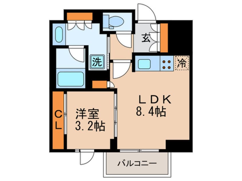 間取図 La Douceur巣鴨