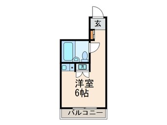 間取図 ハイツフローラ府中