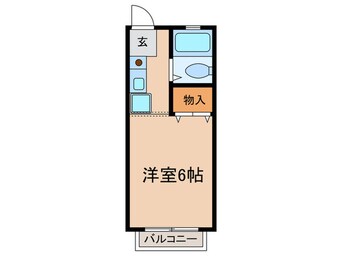 間取図 クレストハイツ