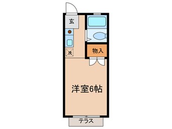 間取図 クレストハイツ