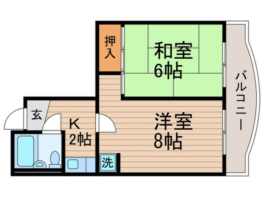 間取図 新小岩ヴィラ