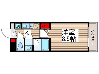 間取図 クレヴィスタ柴又