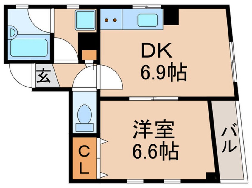 間取図 アビタシオン新宿