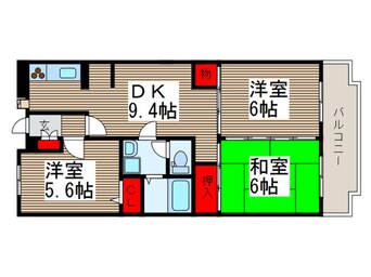 間取図 サンフレア