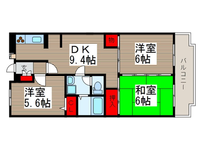 間取り図 サンフレア