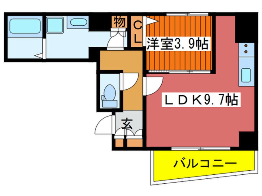 間取図 CIEL TOUR LOGEMENT