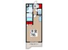 エステ－トＶＩＬＬＡ 1Rの間取り