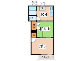 間取図 芥川ハイツ