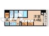 DIPS金町レジデンス（908） 1Kの間取り