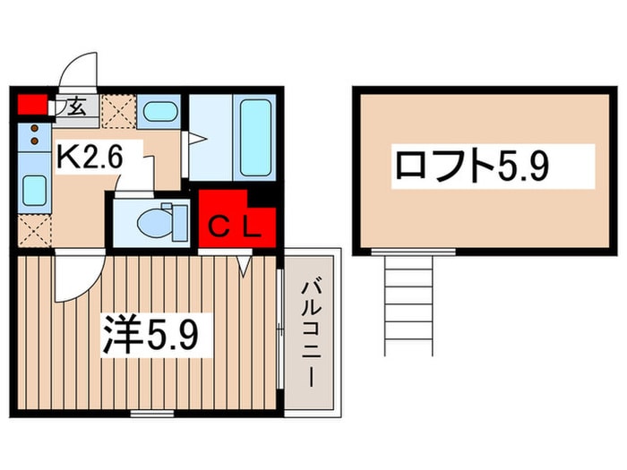 間取り図 プリムス大宮