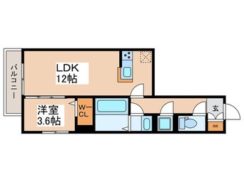 間取図 セレスティア白鳥