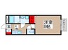 ストーンフェイス 1Kの間取り