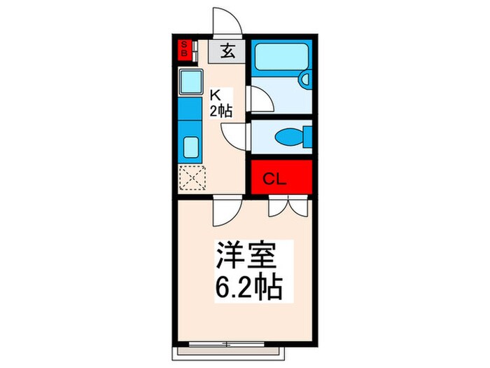 間取り図 クレア－レ瑞江Ⅲ