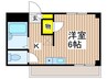 ＭＴマンション 1Kの間取り