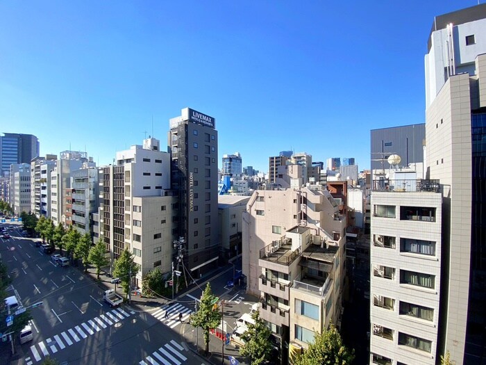 室内からの展望 ザ・パークワンズ神田