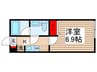 vinosity勝田台 1Kの間取り