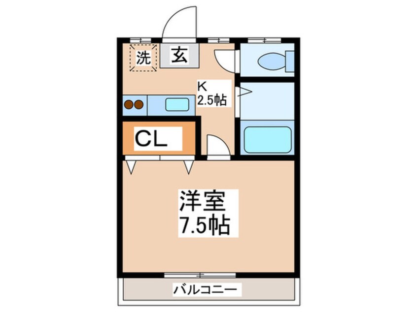 間取図 アースパックス　２号棟