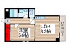 フォレスト千住 1LDKの間取り