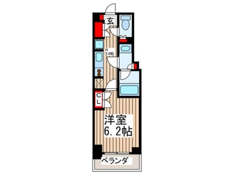 間取図 パ－クアクシス錦糸町・親水公園