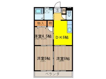 間取図 第二栄ビル