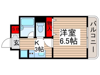 間取図 リバ－ジュ北千住