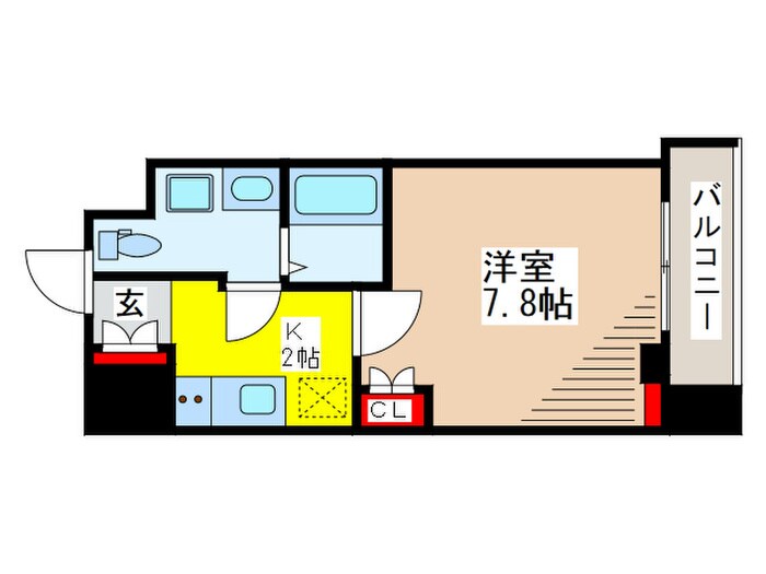 間取り図 ラクラス日本橋浜町