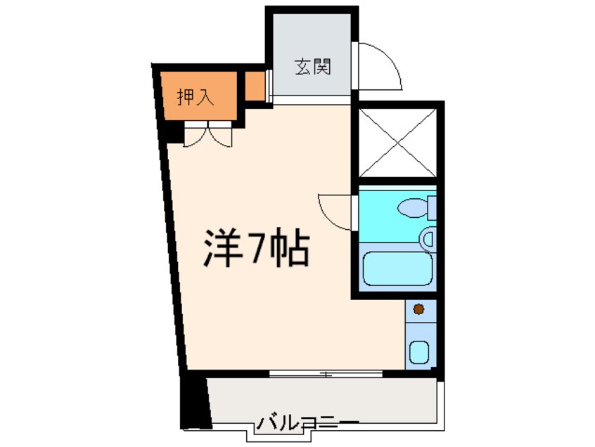 間取図 第２エントピアコ－ト麻布