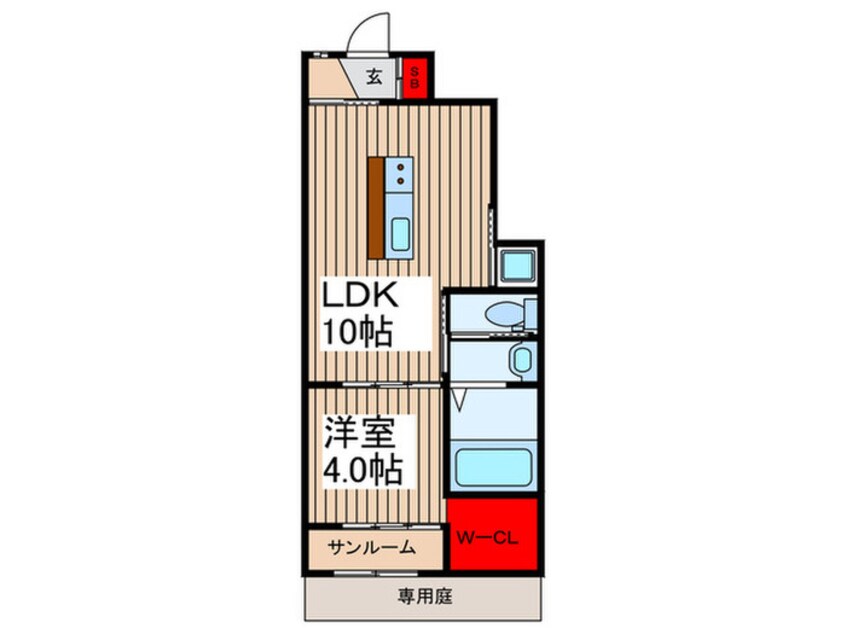 間取図 グリーンヒル