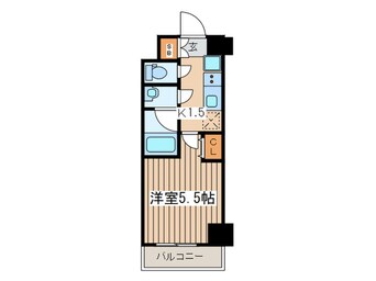 間取図 パークフラッツ横濱平沼橋