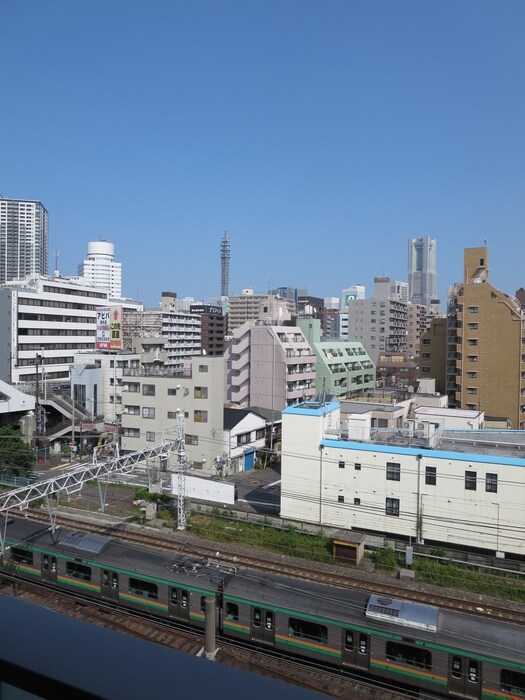 室内からの展望 パークフラッツ横濱平沼橋