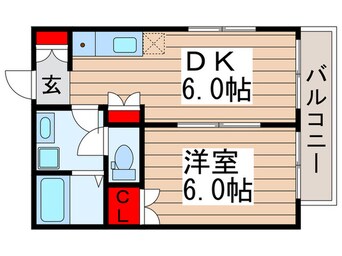 間取図 Ｐｅｒａ六実