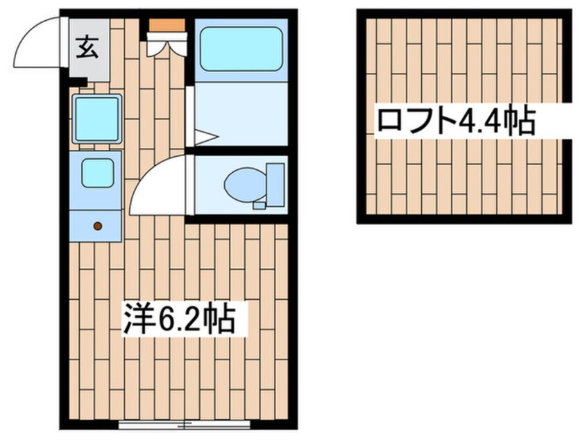 間取図 ヒルズ保土ケ谷Ⅱ