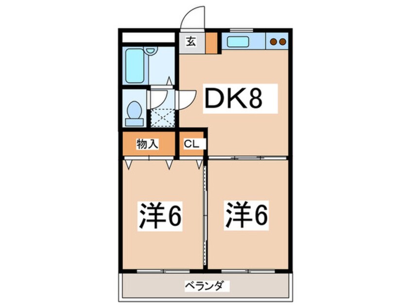 間取図 パルコーポ アイ