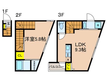 間取図 Elan　Mejiro