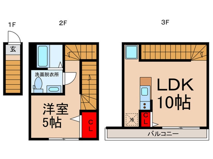 間取り図 Elan　Mejiro