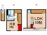 Elan　Mejiro 1LDKの間取り