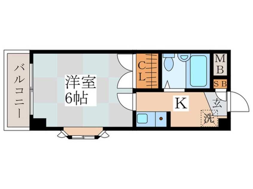 間取図 メビウスａｉｒ