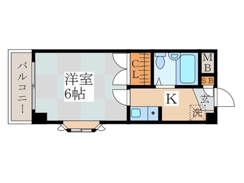 間取図 メビウスａｉｒ