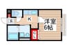 グランドール 1Kの間取り