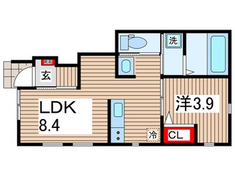 間取図 仮)垣澤美保様邸新築工事