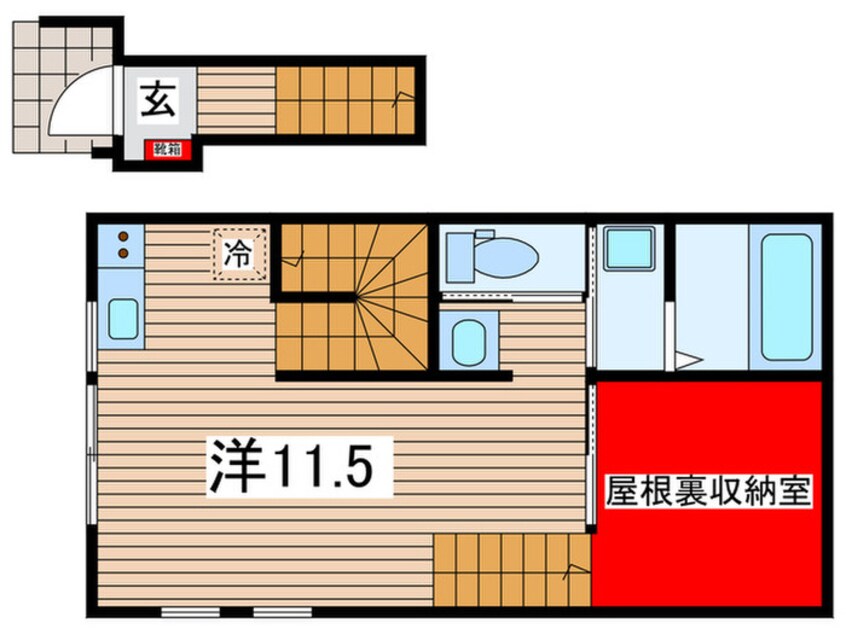 間取図 仮)垣澤美保様邸新築工事