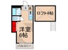 ルシェール三ノ輪 1Rの間取り