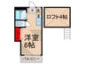 ルシェール三ノ輪 1Rの間取り