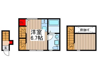 間取図 ハナテラス竹ノ塚