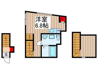 間取図 ハナテラス竹ノ塚