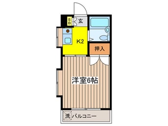 間取図 ラベンダ－ガ－デン