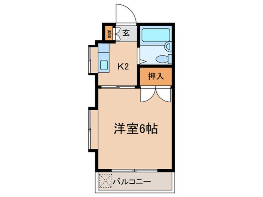 間取図 ラベンダ－ガ－デン